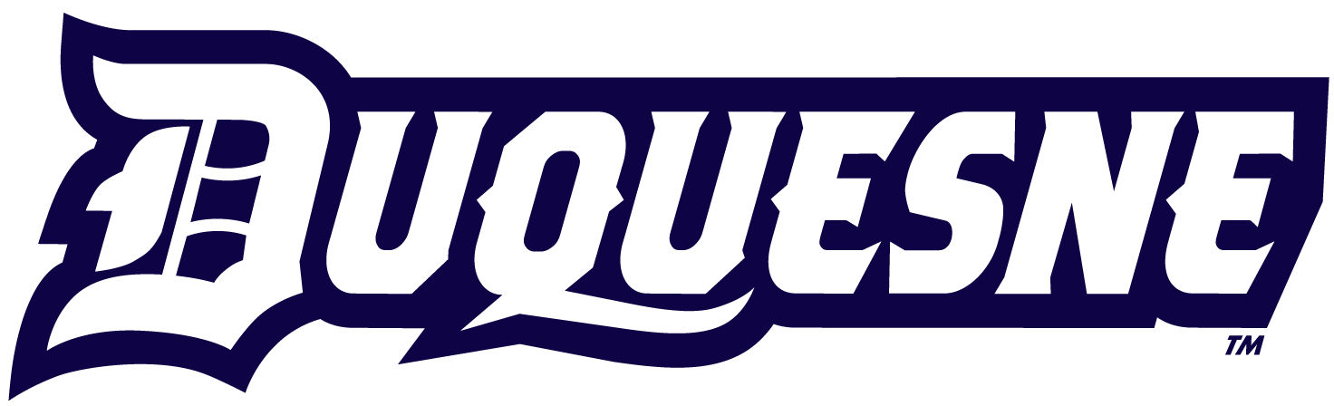 Duquesne Dukes 2007-2018 Wordmark Logo vinyl decal